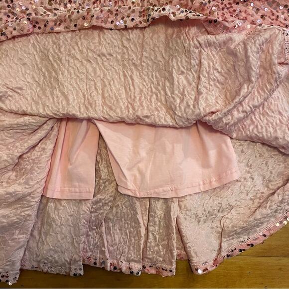 NWT Ivie + Jade Sparkly Pink Velvet Set - Picture 3 of 5